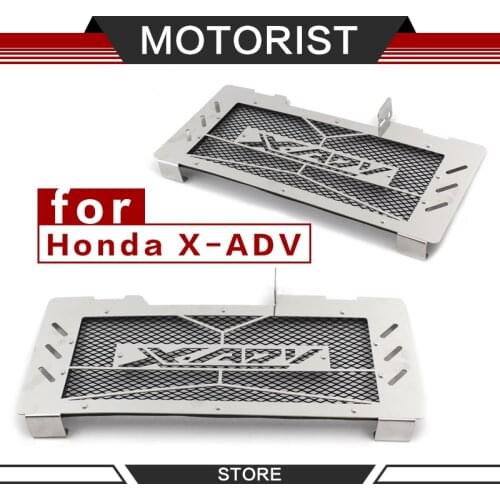 MOTORIST Motorcycle Accessories Radiator Guard Grille Cover Stainless Steel Cooler Protector For Honda X-ADV 750 700 XADV ALL
