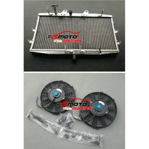 Aluminum Radiator For Triumph Rocket III 3 2300 2294cc 2004-2017 Roadster Touring Classic Tourer ABS S3 +FAN 05 06 07 08 09