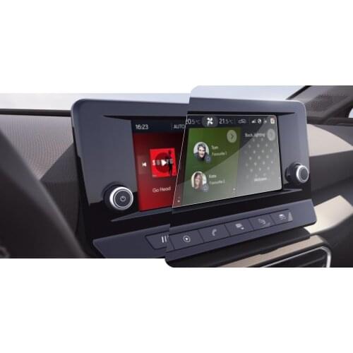 RUIYA For Leon MK4 2020 8.25 Inch Car GPS Navigation Touch Center Display Screen Protector Auto Interior Accessories PET Film