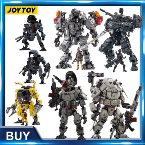 JOYTOY 1/25 Scale Action Robot STEEL BONE 2 Color Heavy Firepower Mecha /GOD OF WAR Collection Model Toys Christmas Present Gift