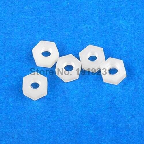 100PCS M3 Nut Plastic Nut