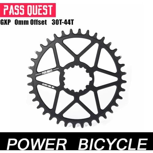 Pass Quest Gxp Round 0mm Offset 32T-42T Chainring MTB Narrow Wide Bike Bicycle Chainwheel For Sram XX1 GX Eagle X9 Crankset