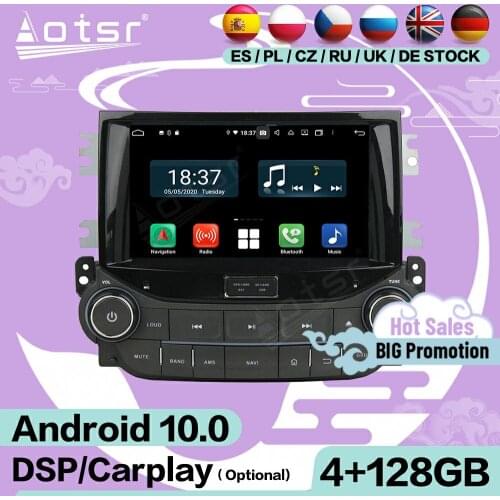 128G Carplay Multimedia Stereo Android 10 For Chevrolet Malibu 2013 2014 2015 GPS Navigation Auto Video Radio Receiver Head Unit