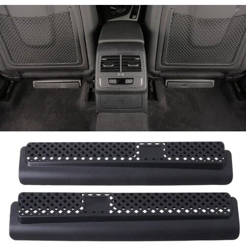 Rear Seat AC Heater Floor Air Duct Vent Outlet Cover for audi A4 B9/8W 2016-2018 Q9QD