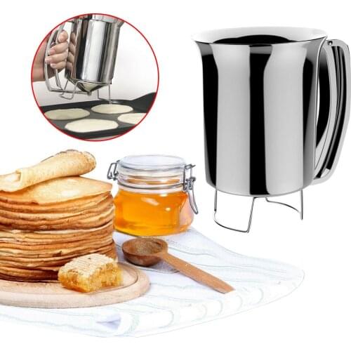 New Cupcakes Pancakes Cookie Cake Muffins Baking Waffles Batter Dispenser Cream Speratator Measuring Cup Baking Tools for Cakes