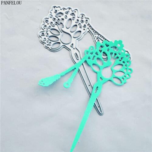 PANFELOU chinese hairpin Scrapbooking DIY album Embossing mould cards paper die metal craft stencils punch cuts dies cutting