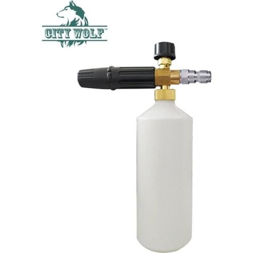 High pressure washer snow foam lance foam gun with G1/4 quick connector for all kinds of car washers car washer accessories