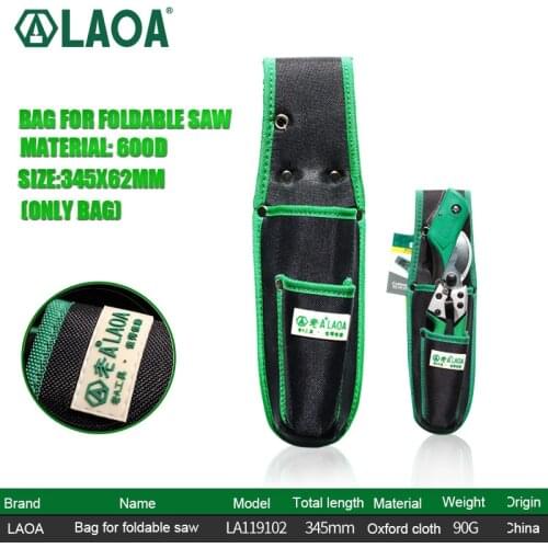 LAO Oxford cloth tool belt bag Electrician belt bag Pruning shears and saw bag