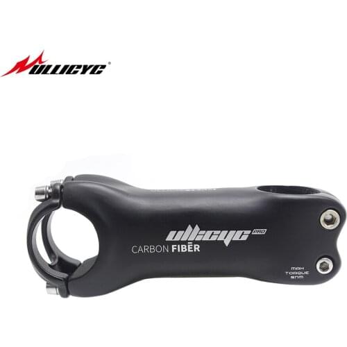 Ullicyc UD Matte Full Carbon Fibre MTB Bike Stems Road Bike Riser Angle 6degree MTB Bicycle Parts31.8* 80/90/100/110/120mm