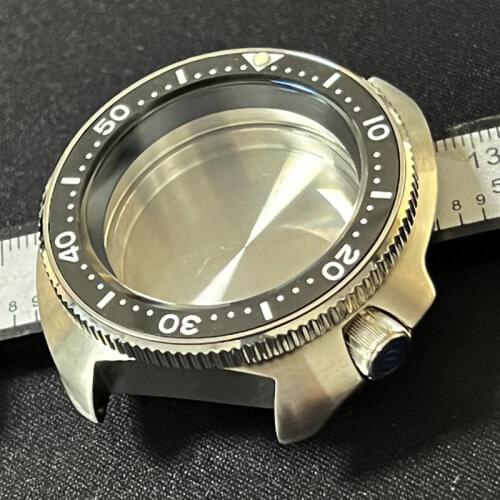 Tuna 6105 Diver Watch Case Modified Turtle Water Ghost SKX007/009 Seiko Suitable For NH35A/NH36A Movement 20ATM Waterproof