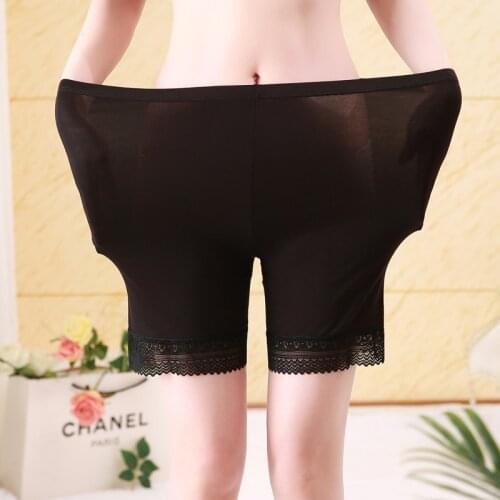 [70-110kg] new high waist and large size women cotton big elastic safety pants female pure cotton underwear pant women Leggings