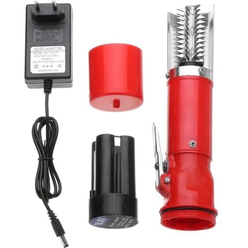 120W Charging Portable Electric Fish Scaler Fishing Scalers Clean Fish Remover Cleaner Descaler Scraper Seafood Tools EU Plug