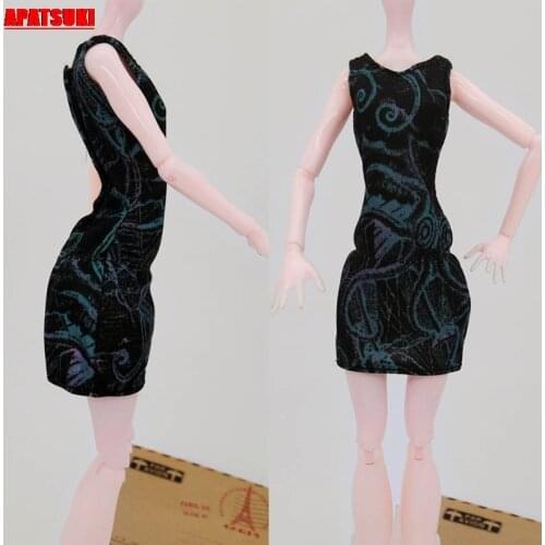 Doll Accessory Green Clothes For Monster High Dolls Party Short Dresses Vestidos One Piece Dress For Monster Doll Accessories