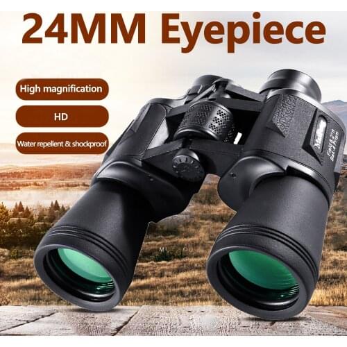 New High Clarity Telescope 20X50 Binocular Hd High Power For Outdoor Hunting Optical Lll Night Fixed Zoom Binoculars X625B
