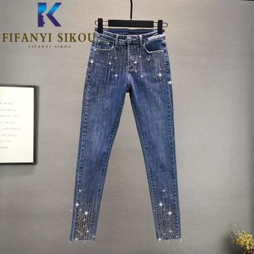 Женские джинсы скинни FIFANYI SIKOU China At AliExpress