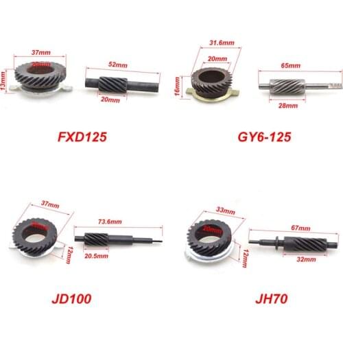 Motorcycle Speedometer Odometer Drive Gear Sensor Component for HONDA SUZUKI YAMAHA Dirt Bike Go Cart Buggy Off-road ATV
