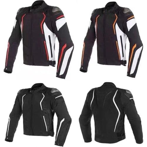 3 Colors Mens Motocycle Riding Lether Jacket Motocross Racing Jacket Leather Jacket with Hump Cotton Liner Protective Gears