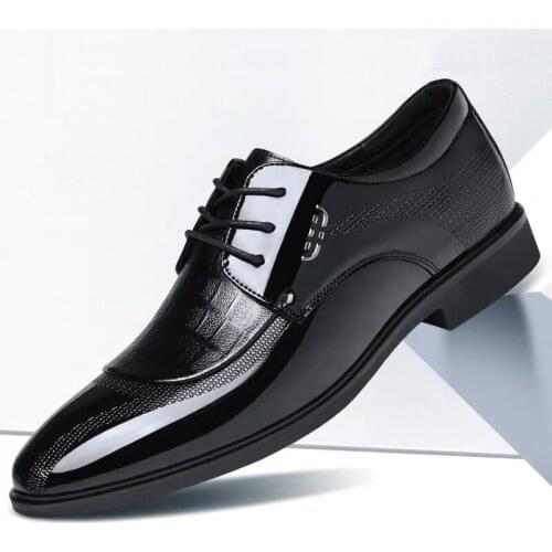 Leather Shoes Mens Spring New Fashion Mens Shoes Dress Fashion Shoes Casual Zapatillas Hombre Chaussure Homme