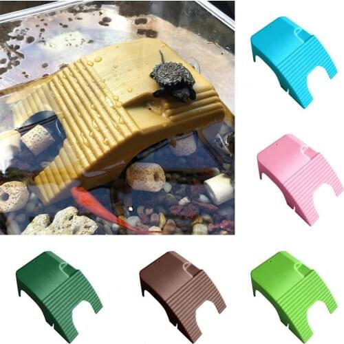 Turtle Basking Platform Aquarium Reptile Turtle Floating Basking Platform Staircase Fish Tank Decoration Accessories