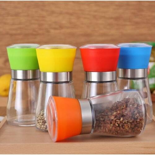 Manual Salt Pepper Mill Grinder Seasoning Muller Cooking Tools Kitchen Accessories Cookware Spice Milling Kitchen Gadget U3