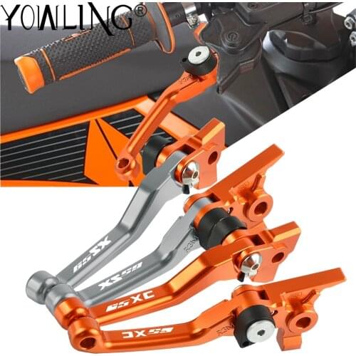 For 65 SX 65SX 65XC 2004 2005 2006 2007 2008 2009 2010 2011 2012 2013 Motorcycle CNC Dirt Bike Handle Folding Brake Clutch Lever