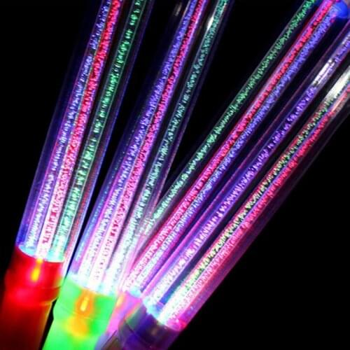 LED Glowing Bubble Stick LED Party Light Up For Neon Party sticks party Concert Wedding Celebration Festival Decoration Supplies