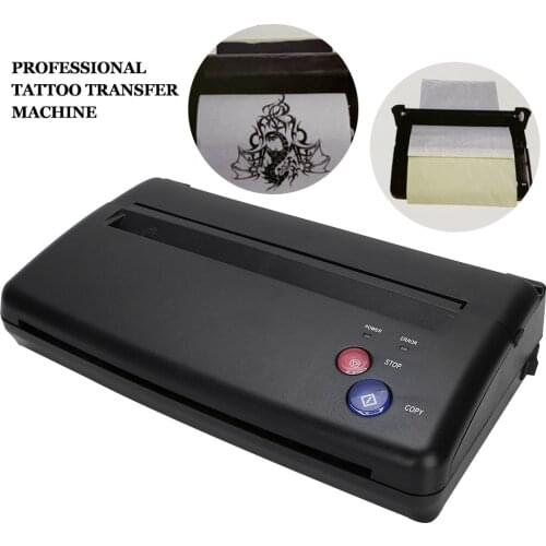 Tattoos Transfer Stencil Machine Mini Thermal Copier Printer Drawing Thermal Tools Tattoo Photos Transfer Device Permanet Makeup