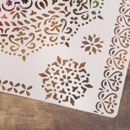 Stencils Template Wall Painting Scrapbooking Embossing Stamping Album Craft Card M76D