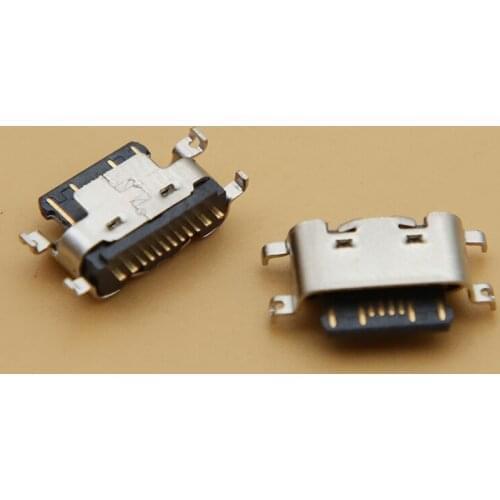 1pcs new 3.1 type 16pin micro usb jack connector charging Port socket Charger Dock Plug