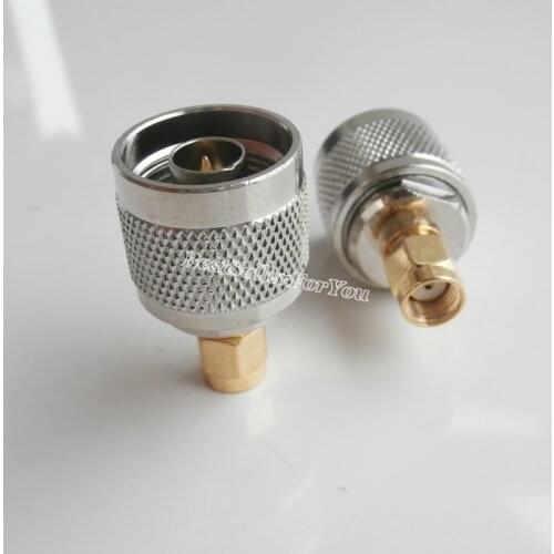 10Pcs N-Type Male Jumper plug to RP-SMA male jack RF adapter connector Router Link