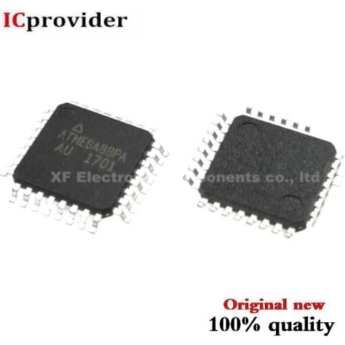 100pcs ATMEGA88PA-AU ATMEGA88PA TQFP32 MCU 8BIT 8KB FLASH 32TQFP best quality