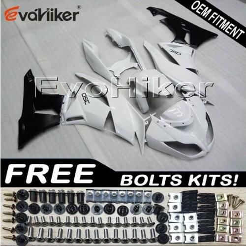 ABS Fairings for ZX6R 2009 2010 2011 2012 white Black ZX 6R 09 10 11 12 ABS plastic motor Fairings kit Injection mold