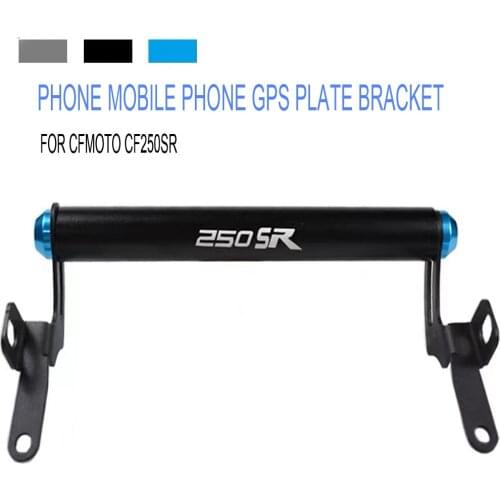 Motorcycle Accessories Mobile Phone Bracket GPS Extension Rod Recorder Holder For CFMOTO 250sr CF250SR