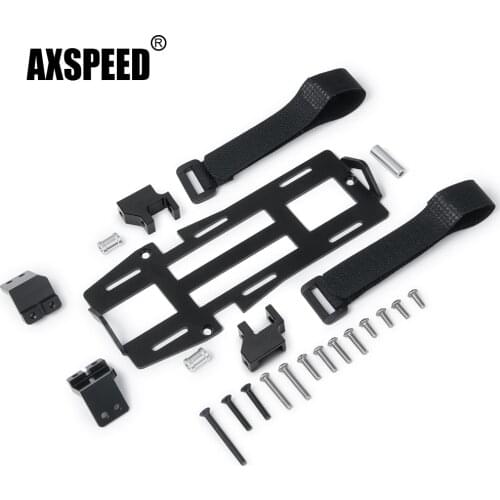 AXSPEED Servo & Battery Forward Conversion Kit for Racing TRX-4 TRXF100FM01 1/10 RC Crawler Car Upgrade Parts