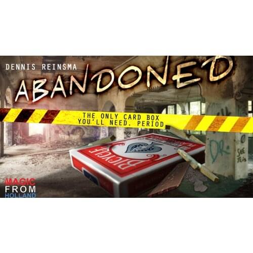 Abandoned (Gimmicks and Online Instructions) by Dennis Reinsma & Peter Eggin Card Magic Tricks props Close up Illusions Magician