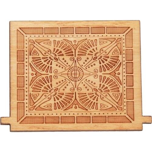 Retro Wood Board Accessories for Hand Cranked Music Box Xmas Child Kid Gift