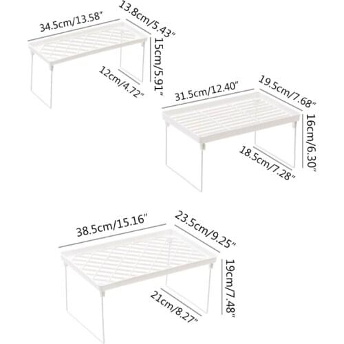 Home Closet Organizer Storage Shelf for Kitchen Rack Cabinet Holder Space Saving Wardrobe Decorative Au04 21 Dropshipping