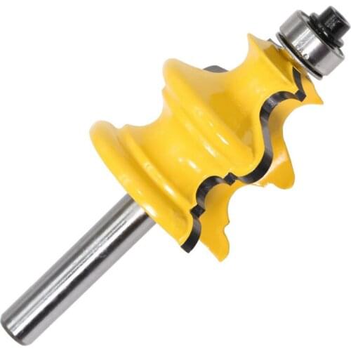 Slim Waist Handrail Milling Cutter 8 Handle Line Milling Cutter Shank Carbide Router For Wood Engraving Milling Head For Wood