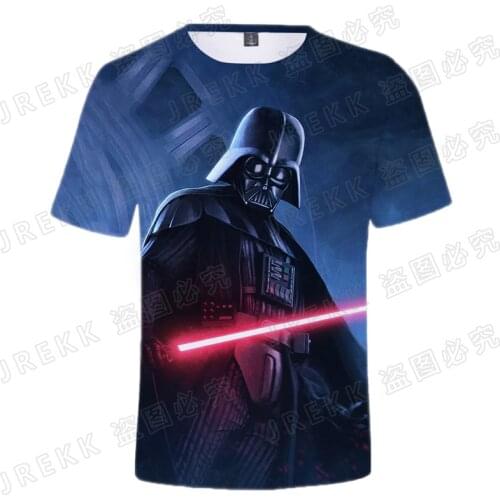Star Wars t-shirt for men New Fashion Boy Girl Child Oversized t shirts 3D Print Summer Harajuku Women Short sleeve shirt