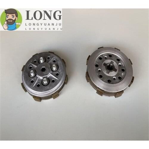 Complete Clutch Setup Drum Assy Basket (4-5 PCS) Friction Plates Kit Sit Clutch Plates For YAMAHA YBR125 YB 125 XTZ125 TTR-125