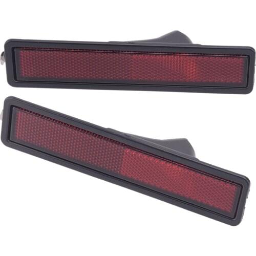 2Pcs Lens Front Side Marker Light Cover Turn Signal Lamp Cap Shell ABS Red 63141377849 Fit For BMW E30 E32 E34 318i 318is 325es