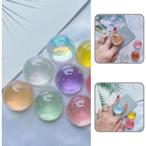 Cute Fashion Handmade Craft Phone Finger Holder Round Phone Bracket Effective for Mobile Phone