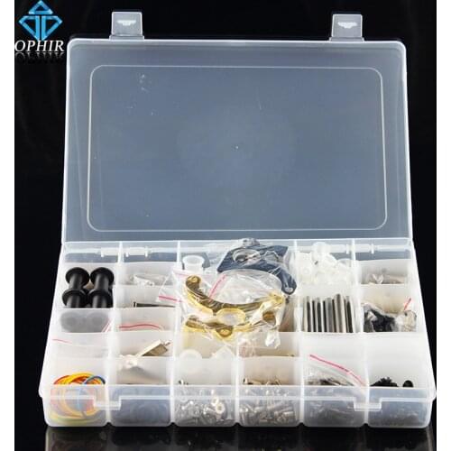 OPHIR Free Shipping New 898pcs Pro DIY Parts Accessories Kit for Tattoo Machine Gun Rebuild & Maintain#TA011