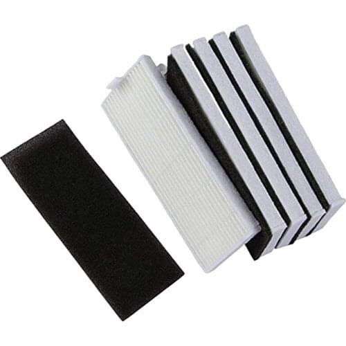 NEW 5pcs sponge + 5pcs Hepa filter for replacement chuwi ilife A4 robot vacuum cleaner