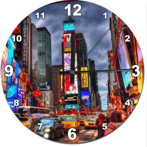 New York City Akarlı Wall clock Wall clock relogio de parede настенные часы horloge murale