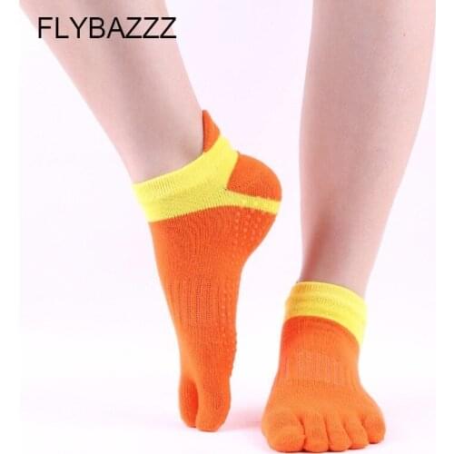 Women Professional High Quality Fitness Yoga Socks Anti Slip Rubber Dot Sports Indoor Outdoor Exercise Socks Latex Pilates Socks
