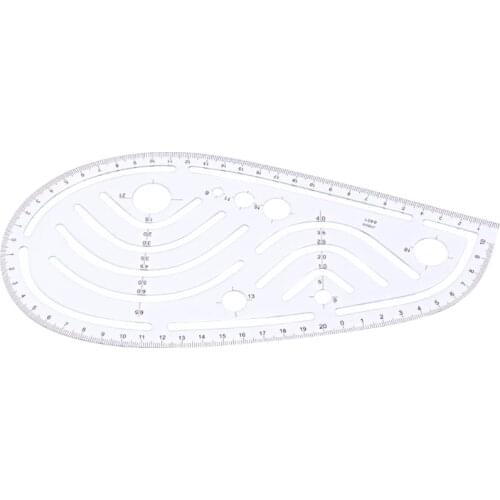 Drop Ship&Wholesale Plastic Sewing Square Curve Ruler Tailor Drawing Craft Tool DIY Supply Tool May27