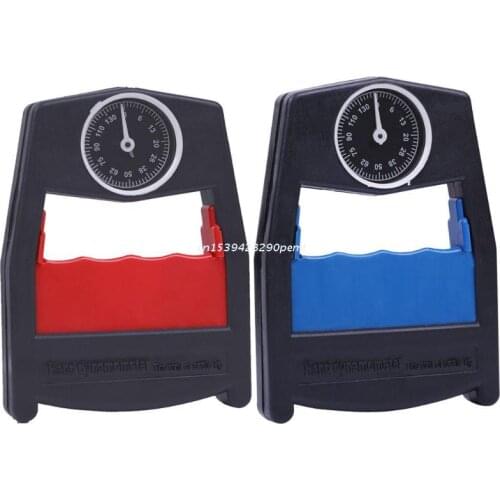 Hand Dynamometer Grip Power Strength Meter Force Measurement Tool 130kg/287lbs Capacity Force Gauge Ergonomic Design Dropship