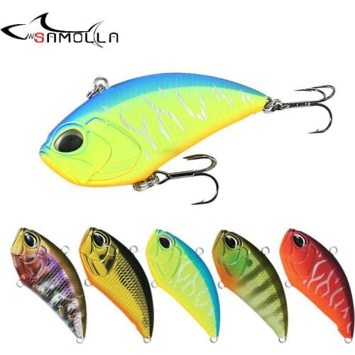 Vib Fish Lure Weights 5.4cm/14.5g Full Water Layer Fishing Tackle Bass Fishing Saltwater Lures Trolling Lure Crank Bait Wobblers
