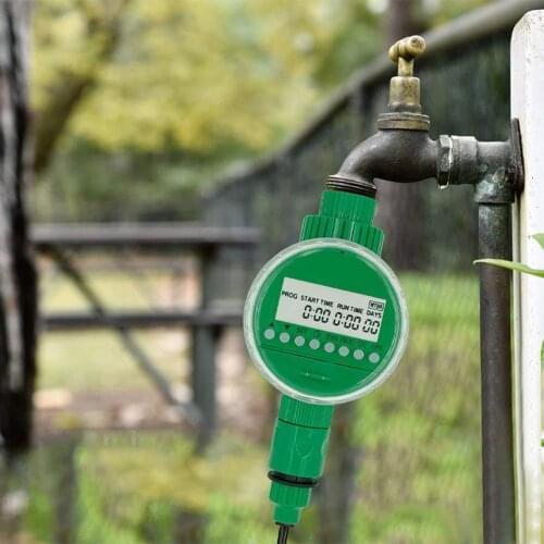 KKmoon Intelligent Water Irrigation Controller LED Digital Garden Irrigation Timer up to 16 Programs Automatic Watering Timer